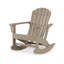 Chaise berçante d'extérieur en polyéthylène Caty-1900217152