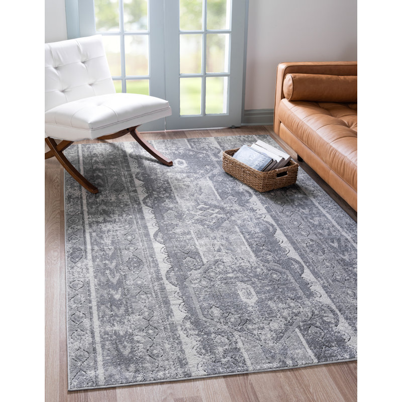 Longford Striped Indoor Rug, Rectangle 5'3" x 8'