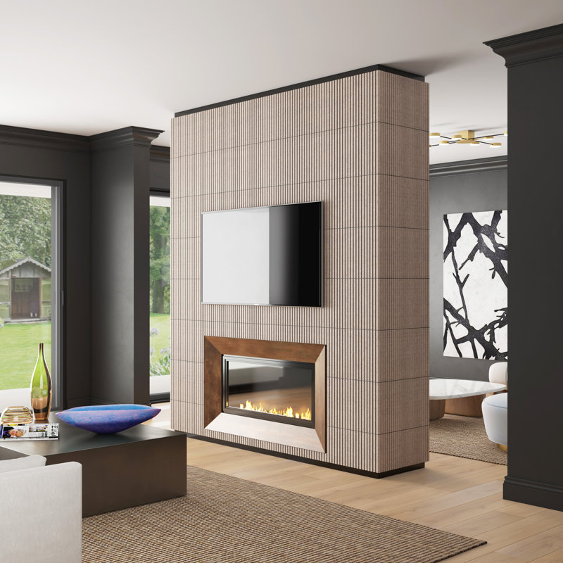 Americana Boston Strata 6-7/8 In. X 14 In. Porcelain Floor And Wall Tile, Beige