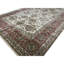Tapis doré et rouille de haute qualité noué à la main