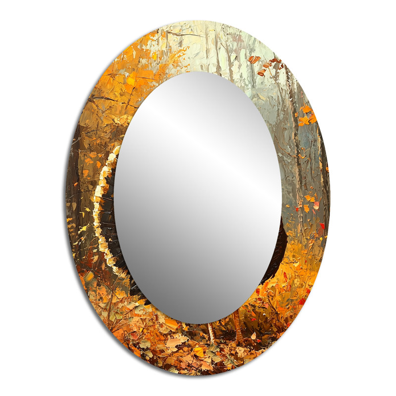 Miroir mural brun brun Wildwood Gobbler, 40 po x 30 po