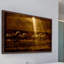 «Horses at Sunrise 2», reproduction encadrée-20656128