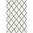 Rodgers Hand Woven Flat Weave Wool/Viscose/Cotton Geometric Rug in Ivory/Charcoal-329406325