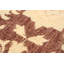 Tapis de couloir en laine noué à la main de conception unique noué à la main New Age 2 pi 8 po x 9 pi 8 po Tapis décoratif beige