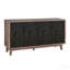 Buffet 60 po, motif de porte à losanges, pieds en bois massif pour le salon / salle à manger - standard-130493877