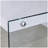The top of the coffee table is made of MDF and white stickers, and the sides are clear tempered glass-59144805