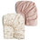 Draps de lit de bébé en mousseline pour 2 PCS Draps en coton doux et respirants pour matelas de lit de bébé standard