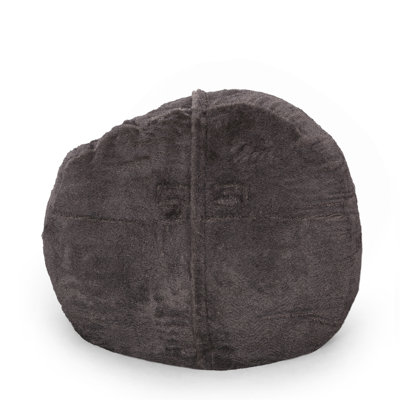 Comfortable Plush Faux Fur Bean Bag For Relaxation And Style
