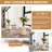 Arched Full Length Mirror with Stand, Aluminum Alloy Frame Floor Full Body Mirror-678386809-678386813