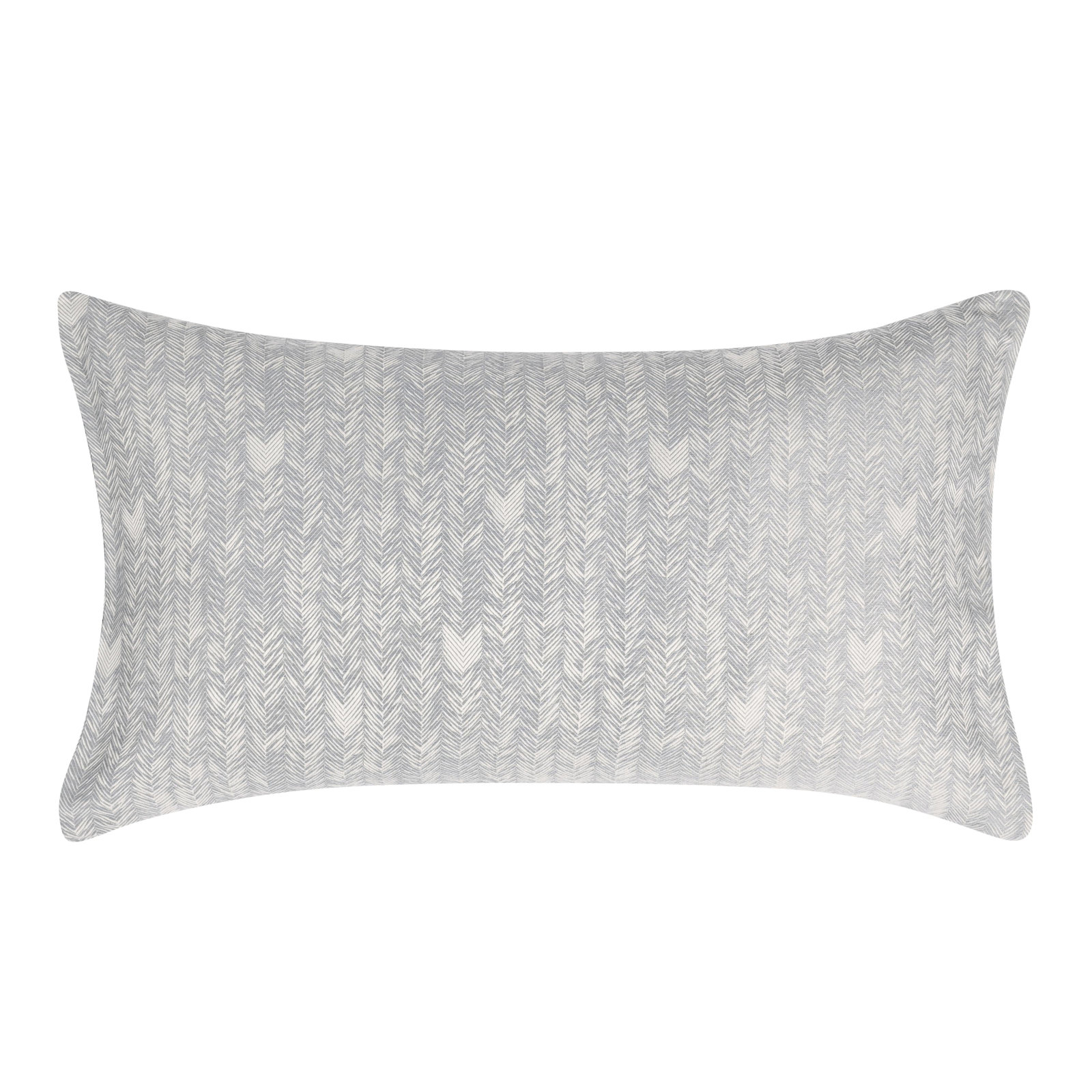 Verbier Cotton Shams, Queen, Gray