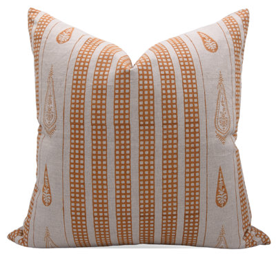  Housse de coussin 100% lin intérieur / extérieur lombaire