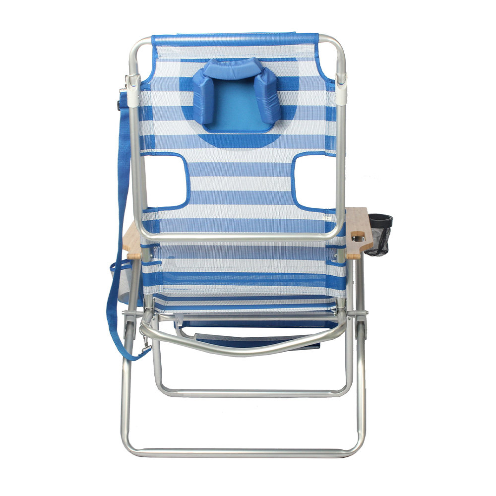 Folding Beach Chair Ostrich Seat 