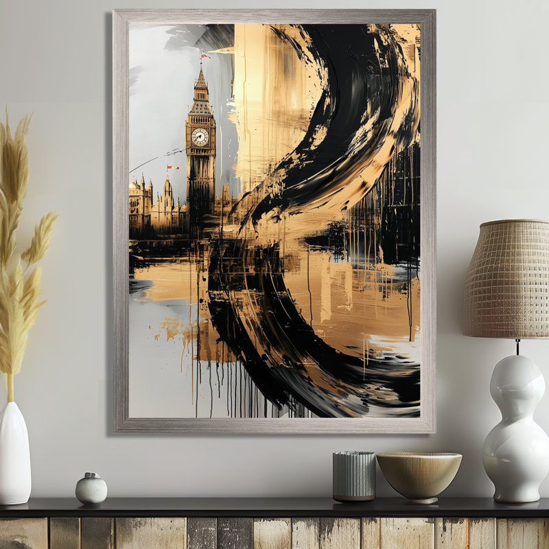 Moataz - paysages, impressions sur toile, Argent argent, H 32 po x l 24 po, Reproduction encadrée d'une seule photo