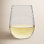 Hammered Libbey Stemless All-Purpose Wine Glasses