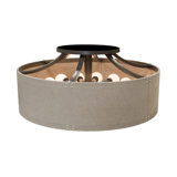 Cilindro 13 - Light Outdoor Semi Flush Mount