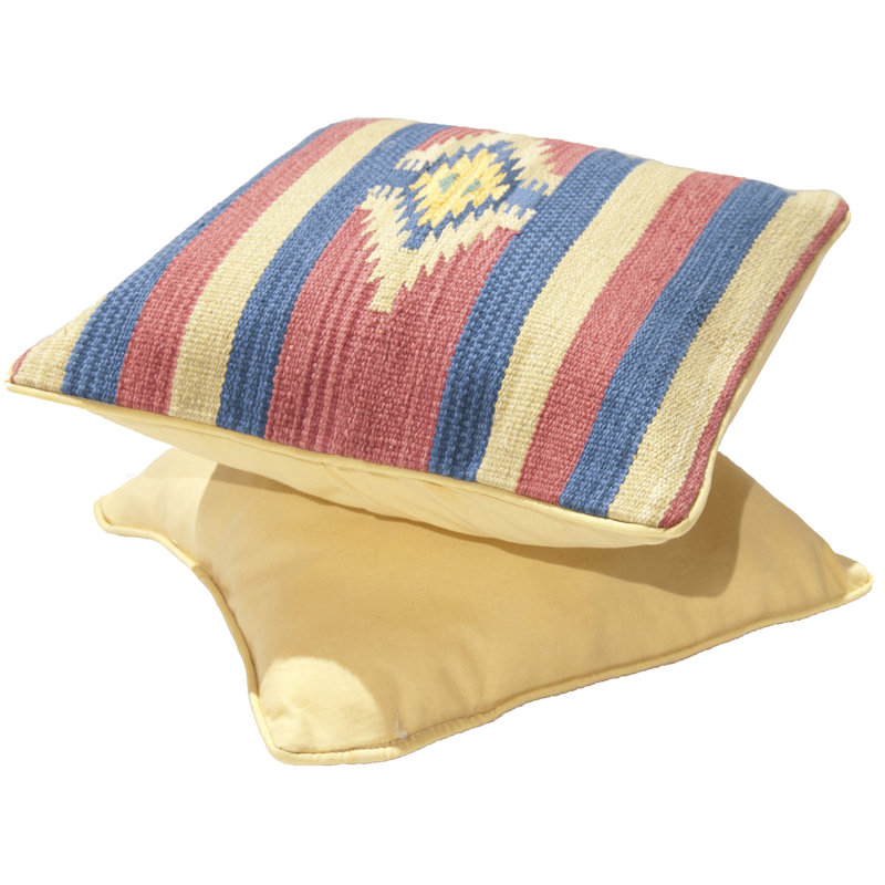 Anaheim Geometric Square Throw Pillow Cover