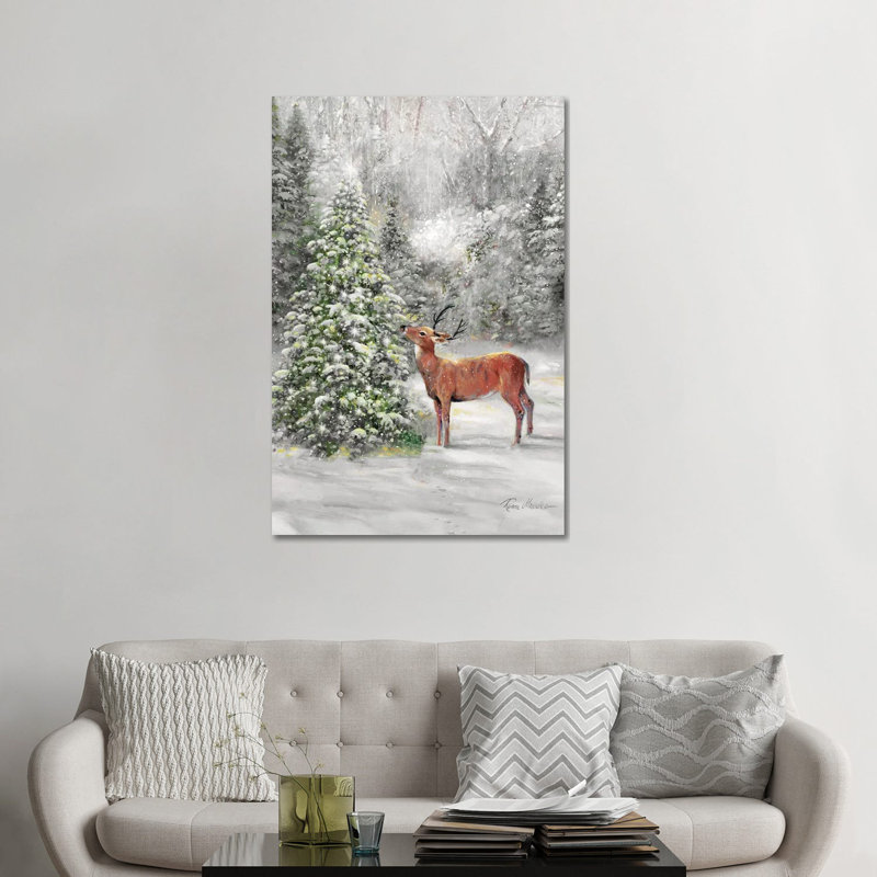 Winter Wonder - reproduction d'art murale encadrée, H 48 po x l 32 po, Toile tendue, Ne s’applique pas
