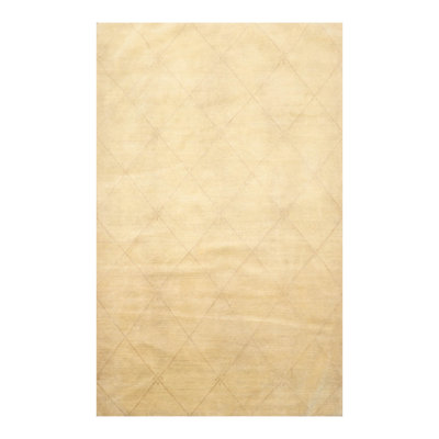 Tapis géométrique noué à la main Pistacchio