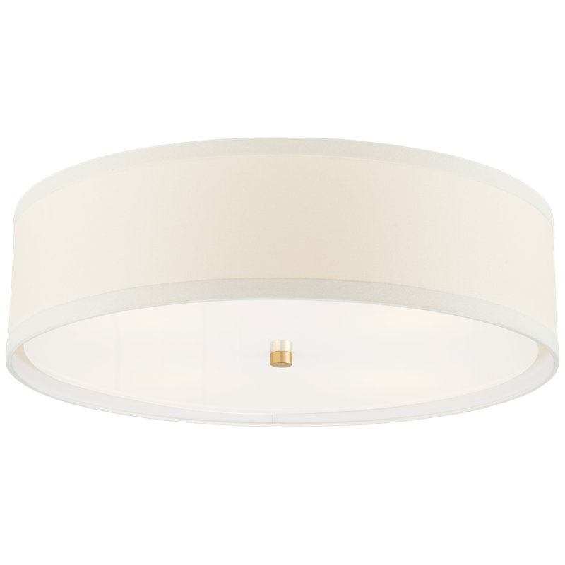 kate spade new york Walker Small Flush Mount, 7.5" H x 24" W x 24" D