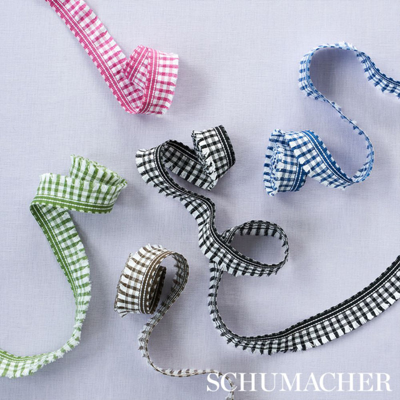 Ruban Schumacher x Marie-Chantal Rosaly, Vert
