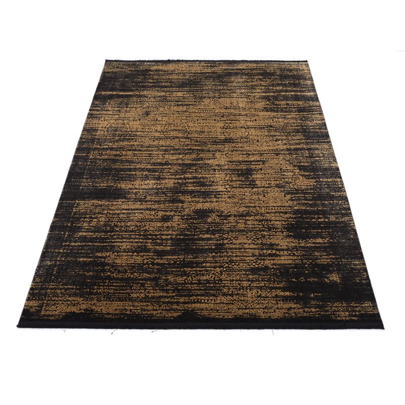 Hubert Abstract Hand Woven Area Rug, Rectangle 116 x 170cm