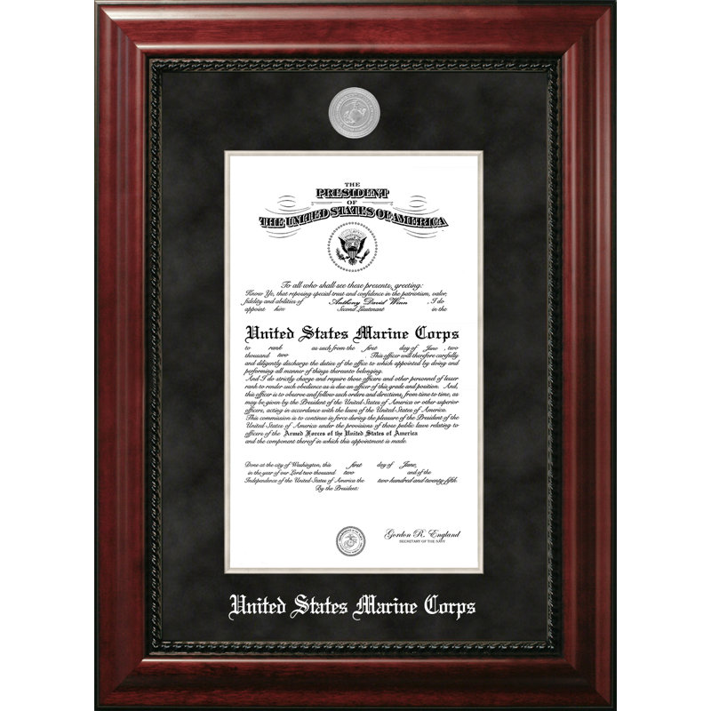 Cadre photo patriot cadres, 8 po x 10 po, Argent