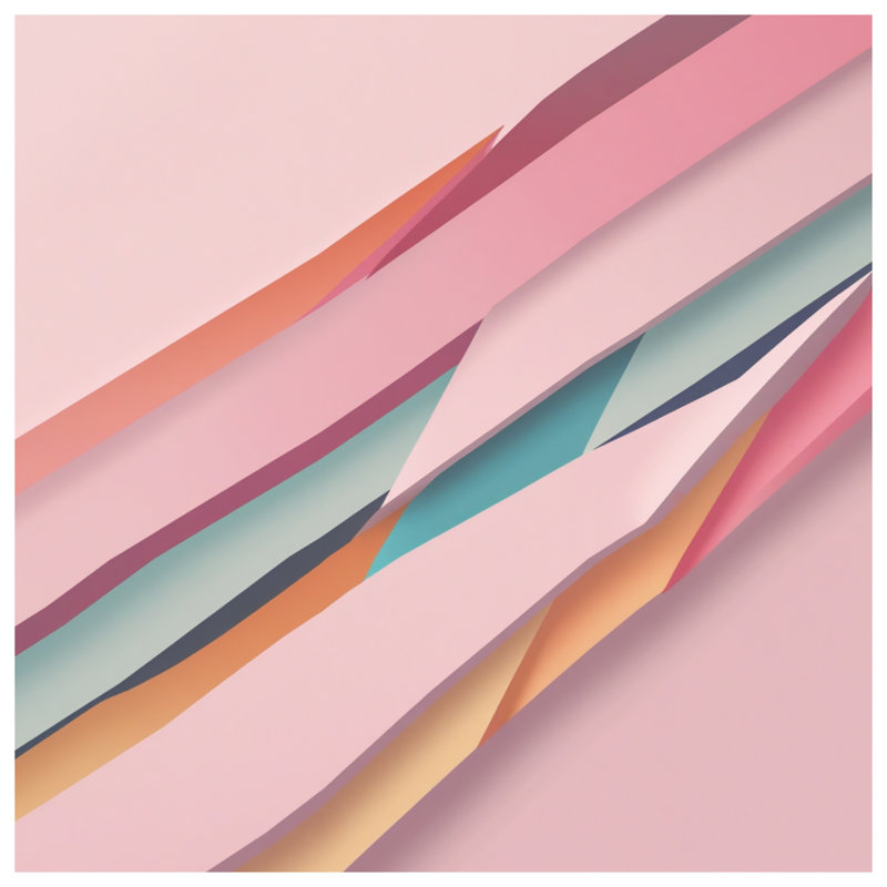 Housses de couette abstraites en papier superposé, Grand lit