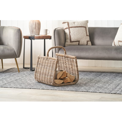 Lily Manor Rattan Decorative Basket