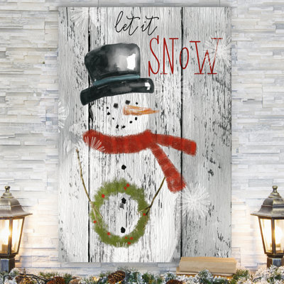 " Let It Snow Snowman " by Parvez Taj