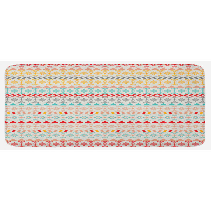 Tapis de cuisine tribal