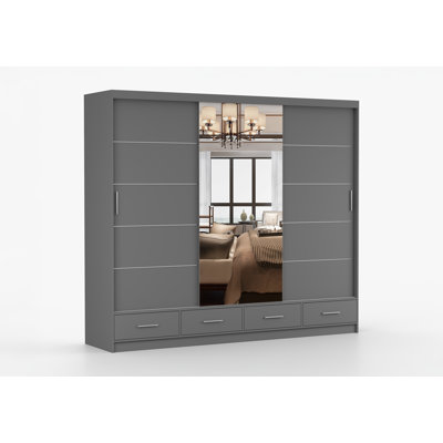 Charlesa Manufactured Wood Wardrobe