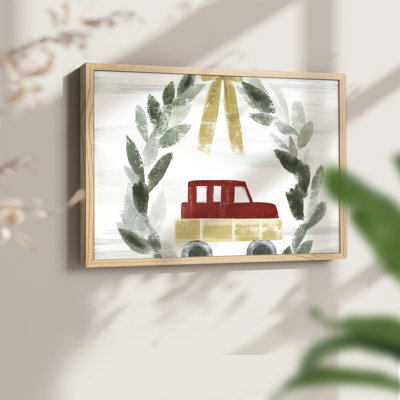 Chirstmas Art-CLXXXIX -Framed Print - Restickable
