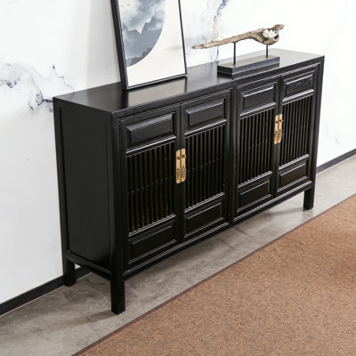 Buffet rétro de style chinois minimaliste