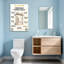 Salle de bain et de buanderie Conception robuste, robuste, élégante, durable, rangement, excellente qualité-1241087921