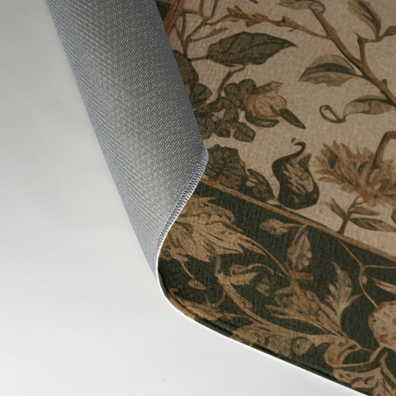 Tapis d'intérieur et d'extérieur brun Nature, Rectangle 9 pi x 12 pi
