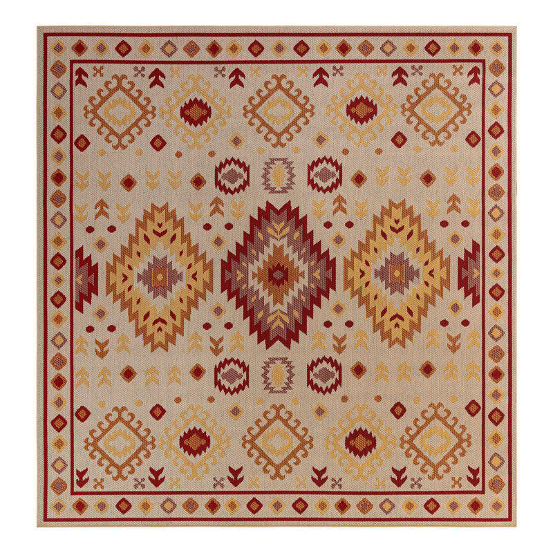 Tapis intérieur / extérieur Marlenia Marlenia, Carré 10 pi