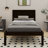 Chares Wood Platform Bed With Headboard-711956073-711956069