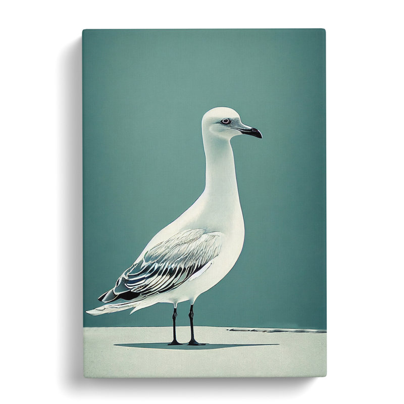 Seagull Portrait Vol.2 - Wrapped Canvas, 50cm H x 35cm W x 3cm D