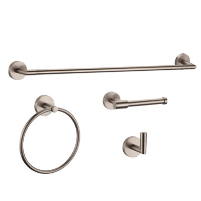 Graz 4-Piece Bathroom Hardware Accessory Kit