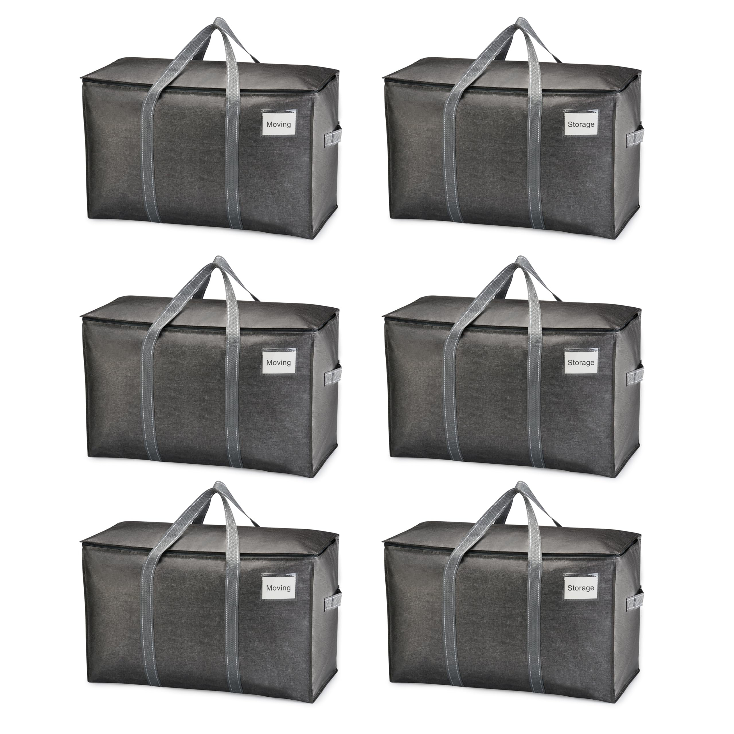 Rebrilliant 6 Pack Moving Bags, Moving Supplies, Moving Boxes, College ...