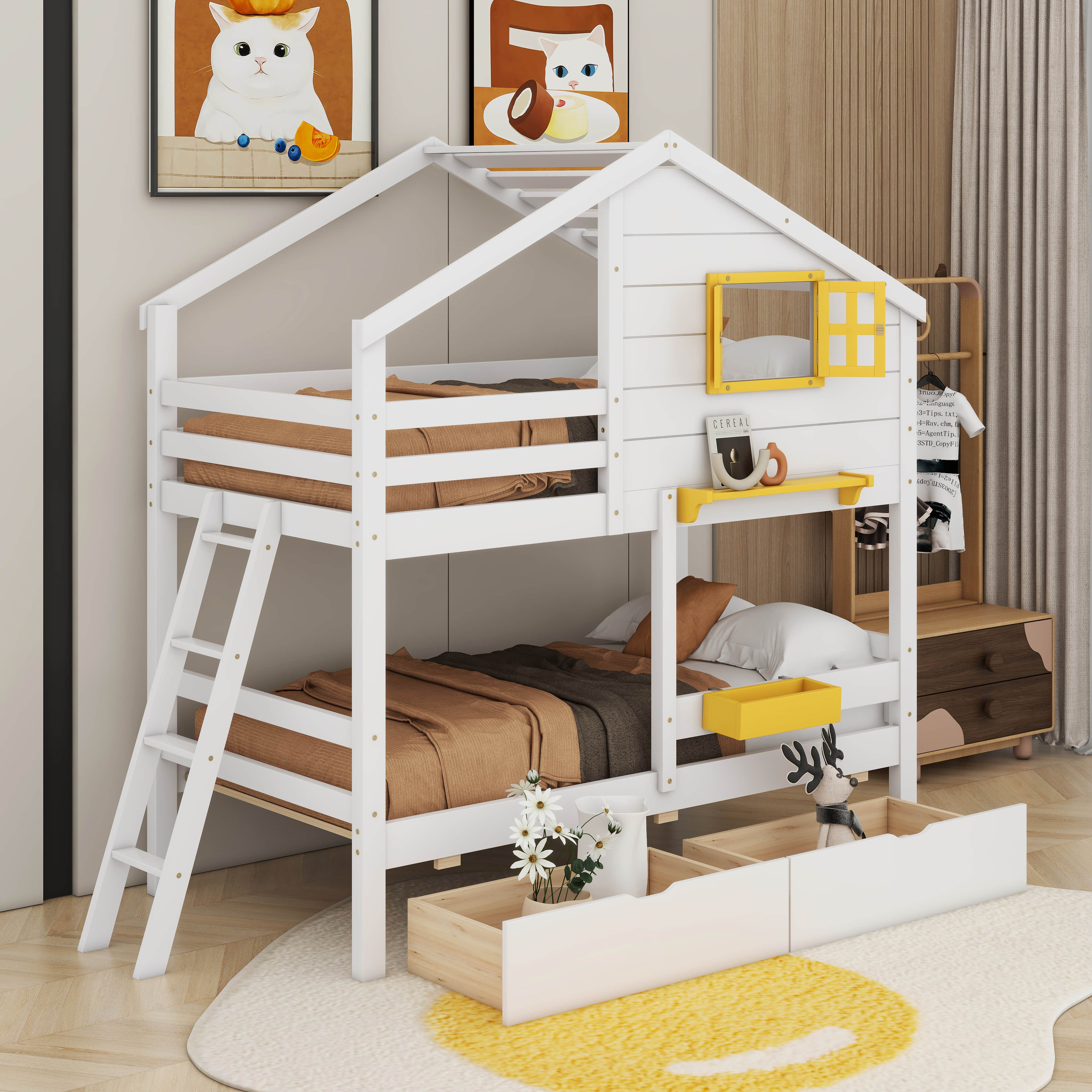 Low Bunk Cute Bunk Beds For Sale Twin Over Twin Low Bunk Bed With
