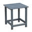 All-Weather HDPE Adirondack Chair With Table, Two-Piece Set