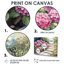 «Ikeni Hydrangeas By The Stone Path III - Hydrangea», art mural sur toile-2081875760-2081875753-1924087163