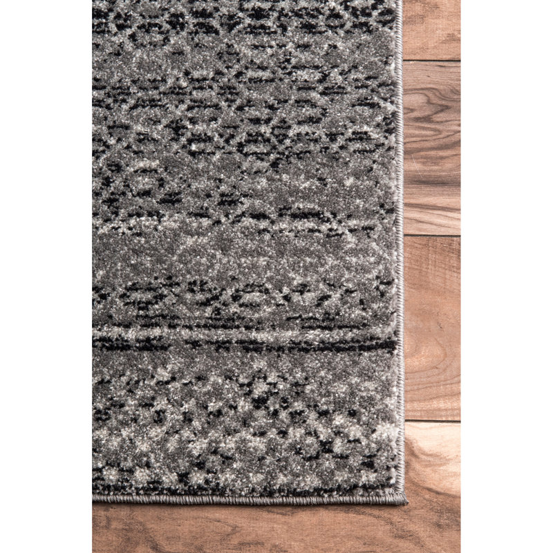 Saiyara Geometric Hand Woven Area Rug, Rectangle 152 x 226cm