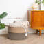 Bhargava Fabric Laundry Basket with Handles-1592213028