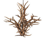 Rustic Lodge 8 - Light Chandelier
