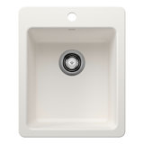 Liven SILGRANIT 17" L x 20.5 W" Drop-In/Undermount Bar Sink