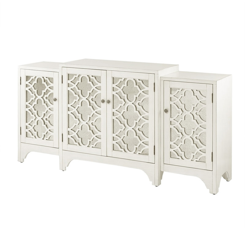 Buffet, armoire de salle à manger Verona, bureau avec 4 portes