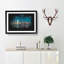 San Diego Skyline At Dusk - Picture Frame Graphic Art-56876560-56876561