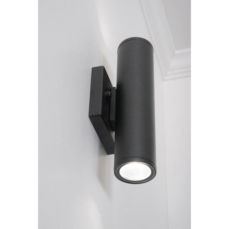 Geddies LED Wall Light, Black